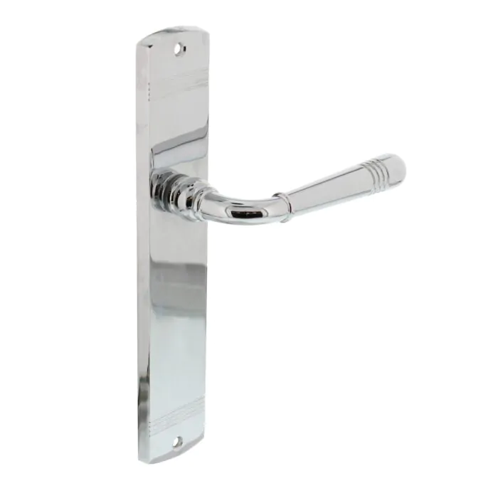 Intersteel Door handle Emily on shield 235x45x8 mm chrome Blind