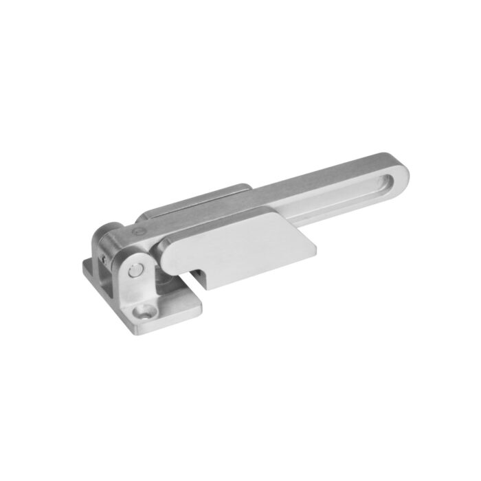 Intersteel | Door stand holder | Inward Curve | Stainless steel brushed