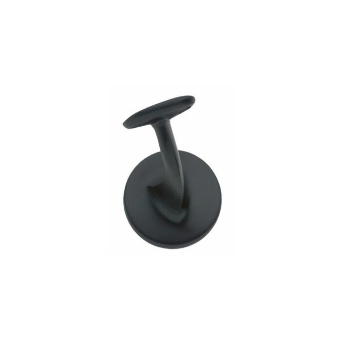 Intersteel | Handrail holder | Flat saddle | Blind | Matt Black