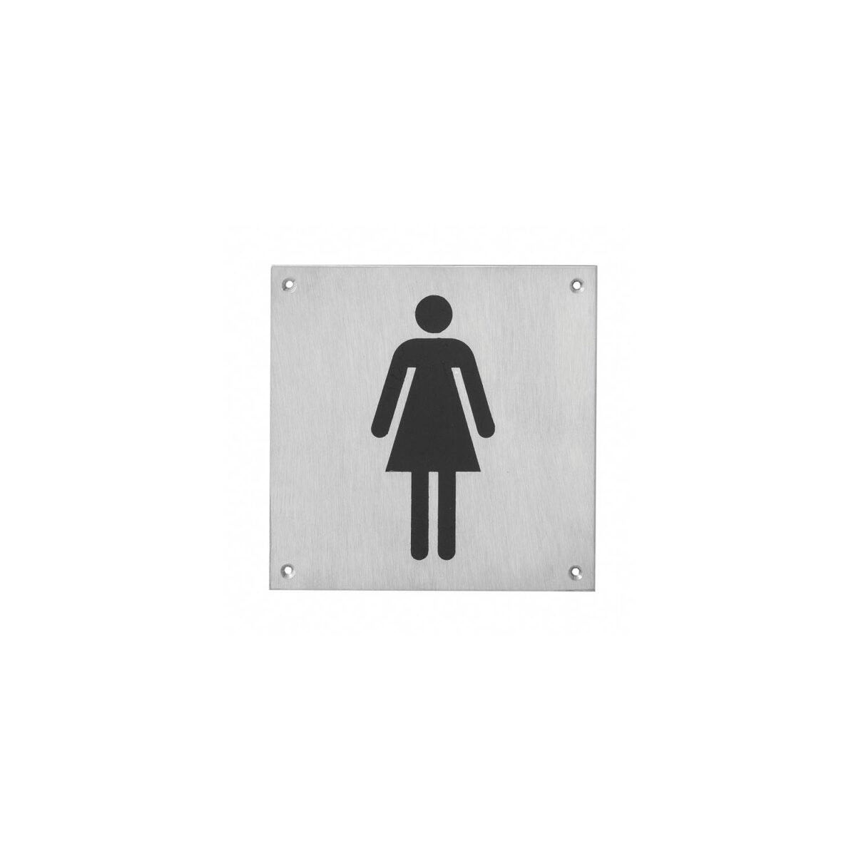 Intersteel Icon WC pour femme grand en acier inoxydable brossé