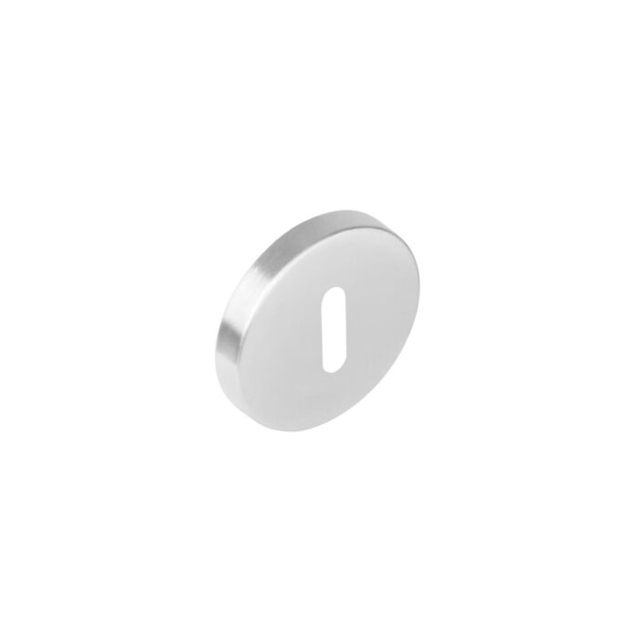 Intersteel | Rosette set with keyhole | Round | Stainless steel brushed