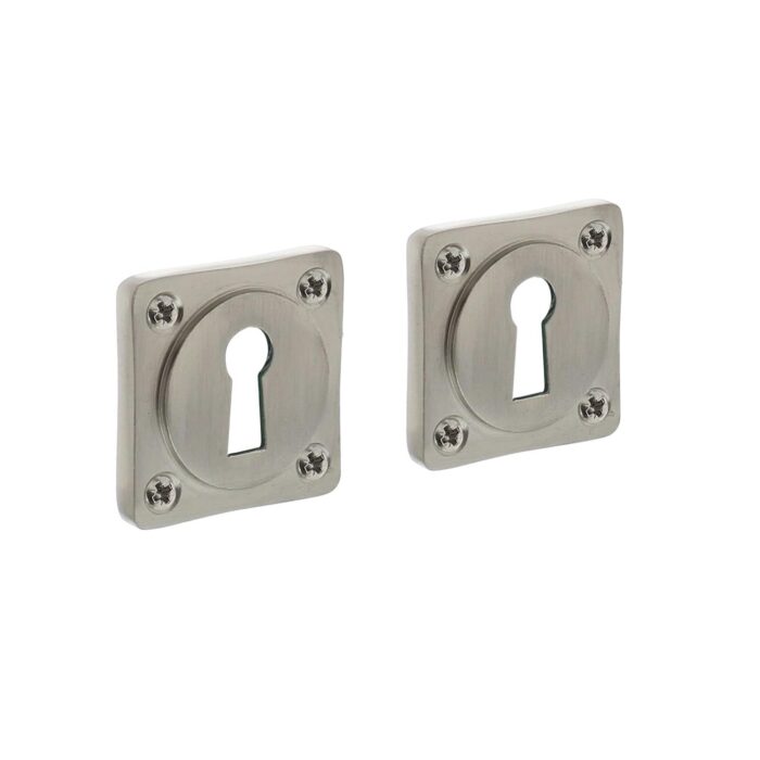 Intersteel | Rosette keyhole | Square | Basic | Nickel Matt