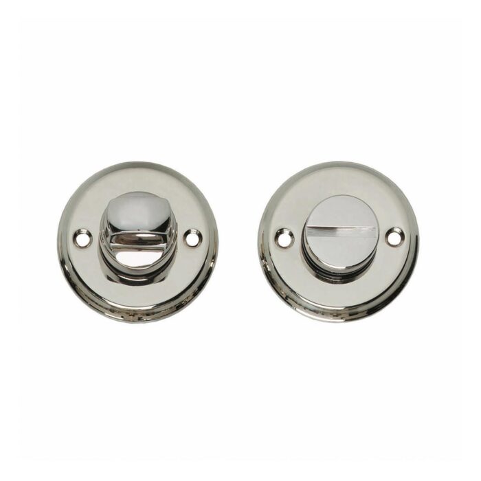 Intersteel | Rosette toilet/bathroom closure screw hole | Nickel