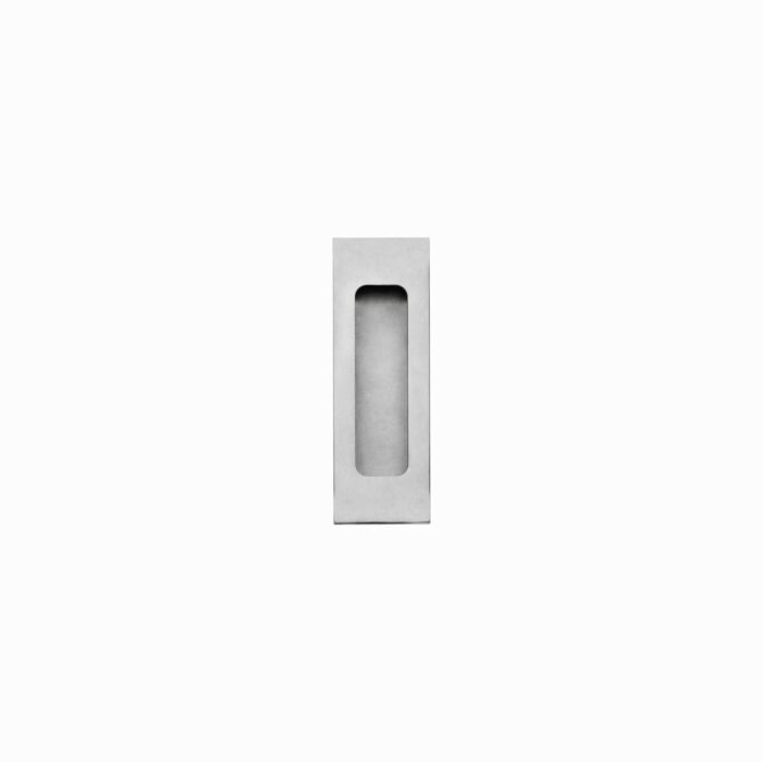 Intersteel | Schuifdeurkom | 120x40mm | Rechthoek | Blind | RVS Geborsteld