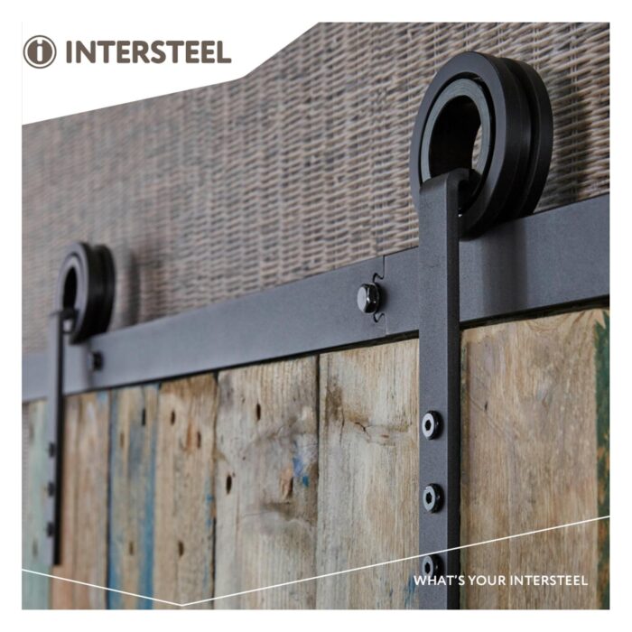 Intersteel Schuifdeursysteem Modern mat zwart 4