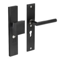 exterior door fitting Intersteel-0023&gt;396336Z_voordeurbeslag-rectangular-matt-black