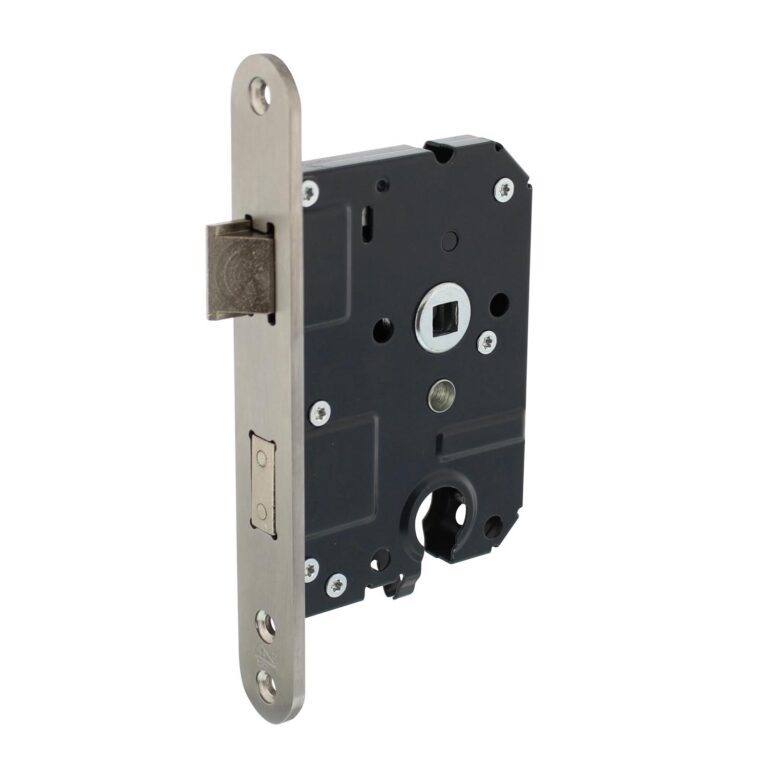 Intersteel Security lock SKG2 profile cylinder hole 55 mm with rounded front plate 25 x 174 mm