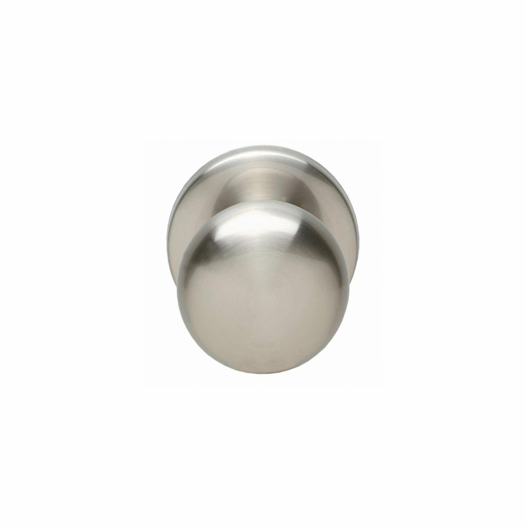 Intersteel-Voordeurknop-paddenstoel-nikkel-mat