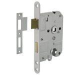 Intersteel Residential cylinder day and night lock white 55 mm