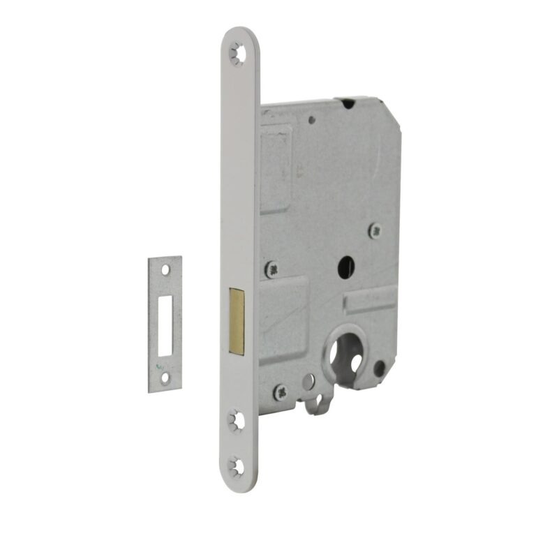 Intersteel Residential cylinder cabinet lock 55 mm white