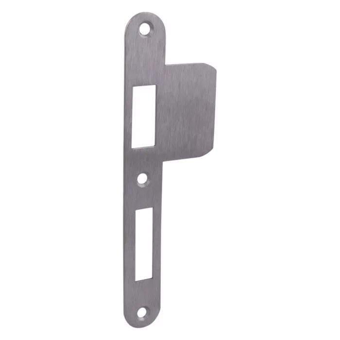 Nemef Strike plate stainless steel rectangular front plate 413917 right 7