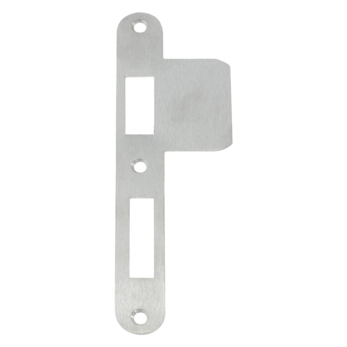 Nemef Strike plate stainless steel rectangle front plate 413917 right