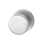 Hafi Private Line – Door knob model 280 stainless steel flat knob rotatable on round rosette