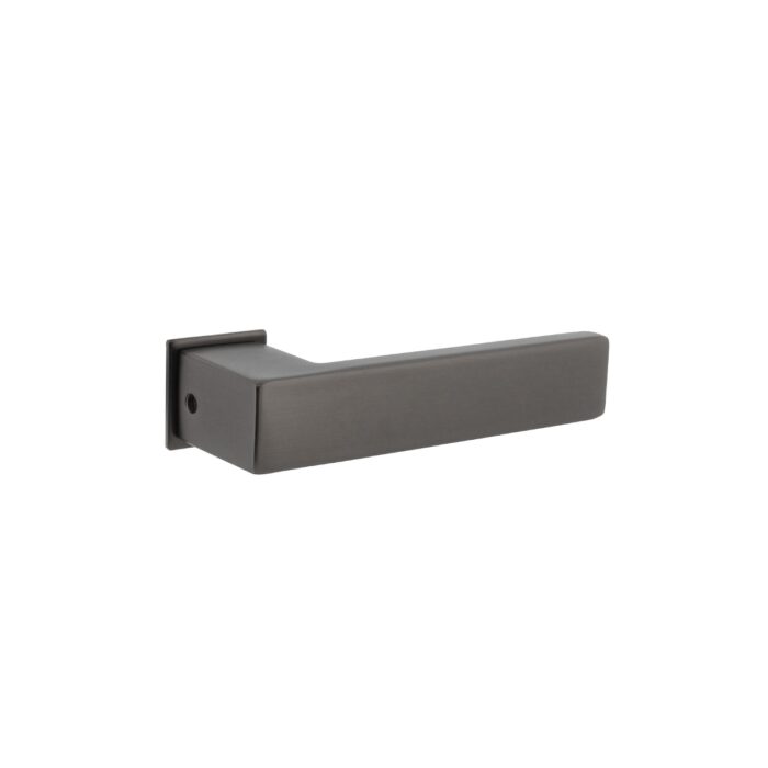 Intersteel Intersteel Deurkruk Amsterdam met minimalistische rozet antraciet grijs