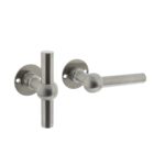Intersteel Door handle, door handle LT Convex, stainless steel, brushed