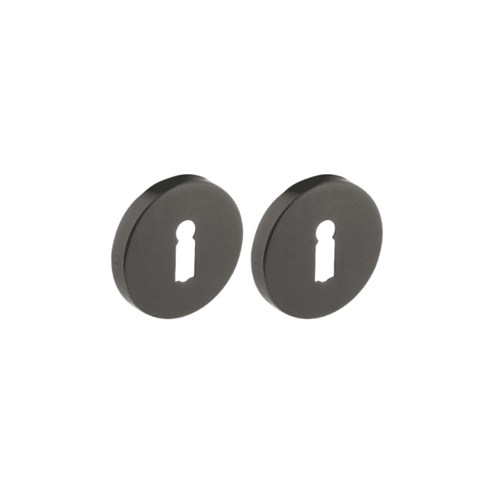 Intersteel | Rozet met sleutelgat 53x8mm | Antraciet Grijs