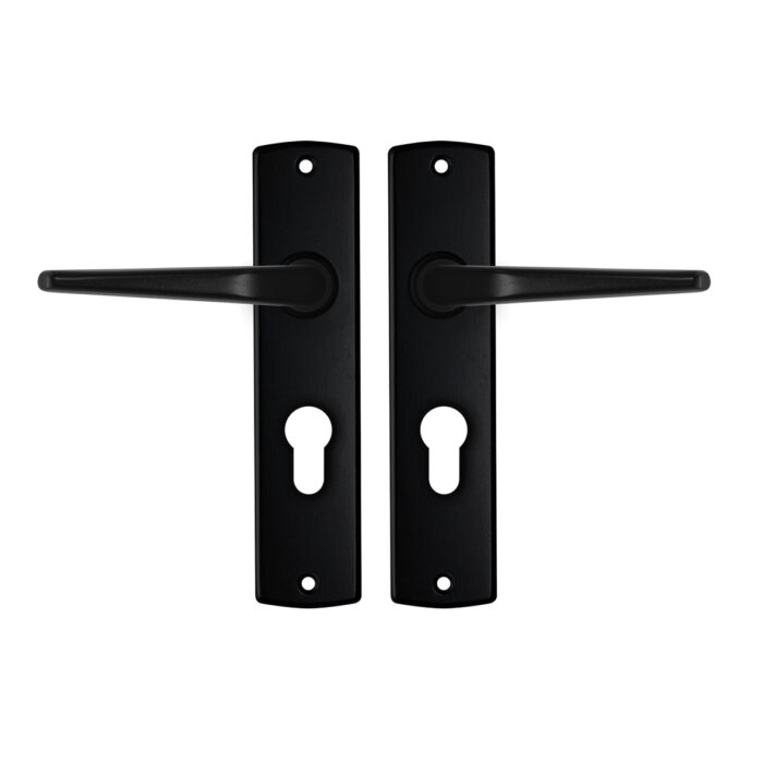 AXA | Interior door fittings Curve Stool | Thumb | PC55 | Black