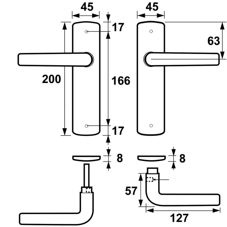 AXA Interior door fittings