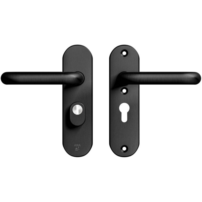 AXA | Safety fittings Oval Plus | Short stool U | PC55 | Anti-core pull Black