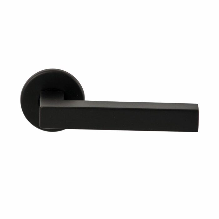 Hard Brass | Shuffle Geneva RR Dun Puurzwart on Round | Rosette