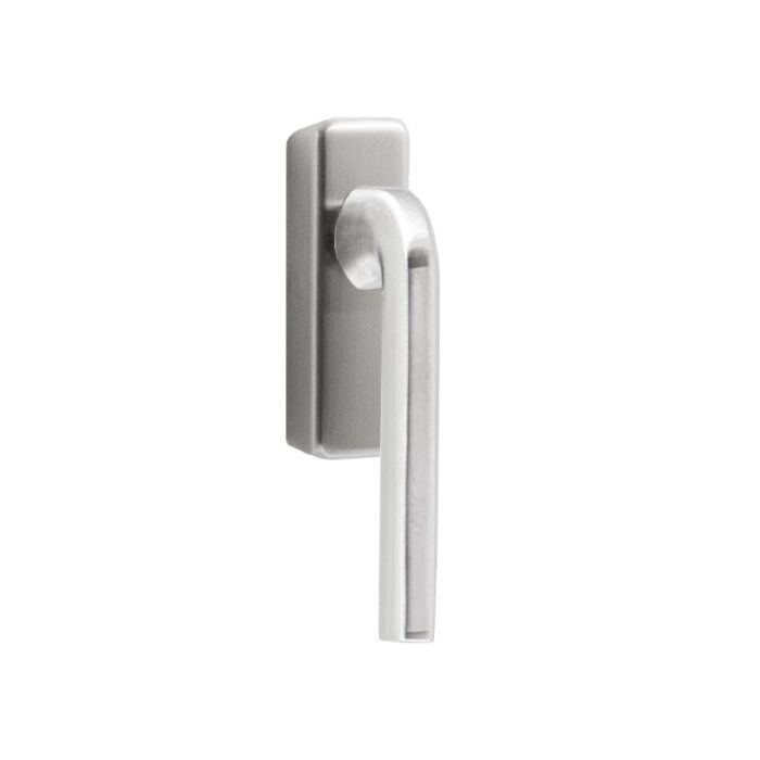 Hard Brass | Shuffle Kreta Raamkruk Afsluitbaar 304 Inox | Geborsteld RVS