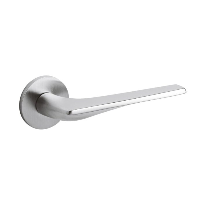 Olivari | Twist de poignée de porte sur la rosette | Chrome