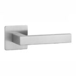 Stainless steel door handle KVADRAT