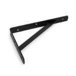 steel dx Shelf support BEAM / with brace / 205x295 mm / black steel