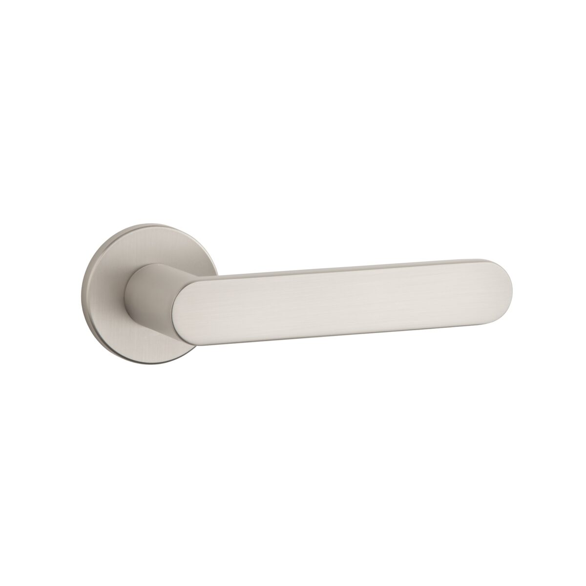 aprile-solid-aprile-door-handles-alora-matt-nickel Solid Door Handle