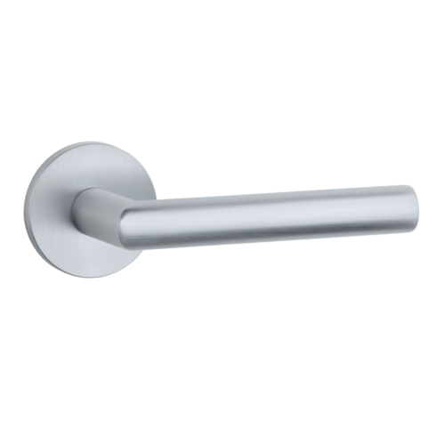 Stile door handles Yuza matt chrome