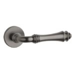 aprile door handles camellia Door fittings Trends 2024 Solid Aprile door handles CAMELIA round Ø 52x7 mm - graphite