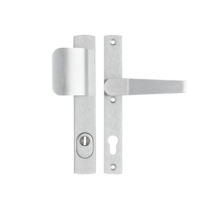 Security fitting Premium narrow D-pusher