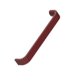 ferrures de placard, C004 - Châtaigne mat rouge 6030-R