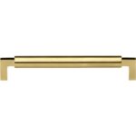 Artitec Furniture handle Bauhaus 160mm brass unlacquered