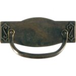 Artitec Furniture handle Deco 92x36mm bronzed