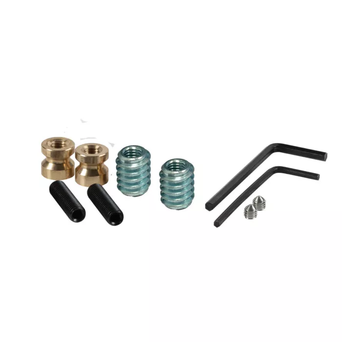 AXA Kit de montage poignée de porte simple face C Aluminium