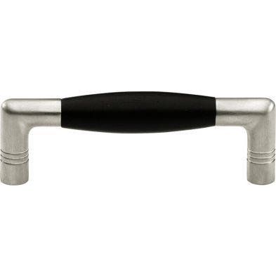 Artitec Furniture handle Ton ebony matt nickel unlacquered