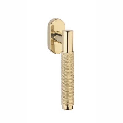 Aprile Solid Aprile window handle MOLINIA R in gold PVD