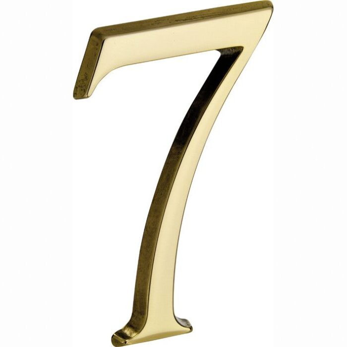 Artitec Mi Satori House number Roman 120mm-7 brass unlacquered