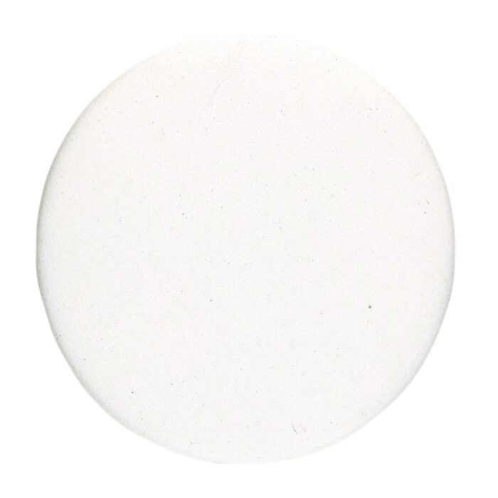Rosace aveugle ronde Rozas Structure Blanche