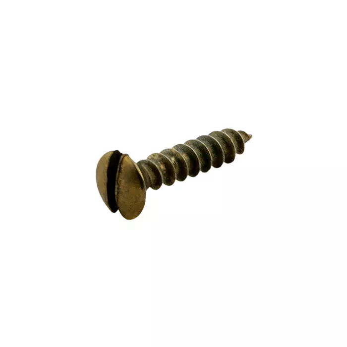 HDD Pro Screw Door Handle Old Brass
