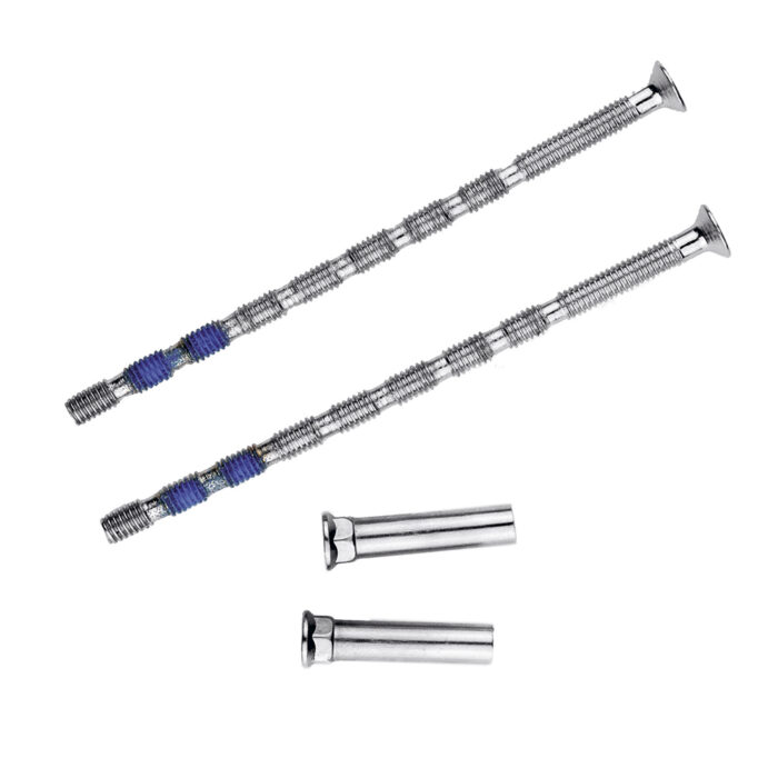 Jeu de vis Boulon breveté M3 60mm Inox