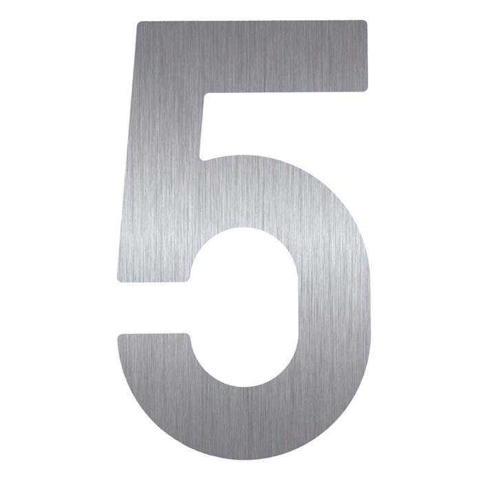 HDD Pro House Number Flat 5 Inox Plus