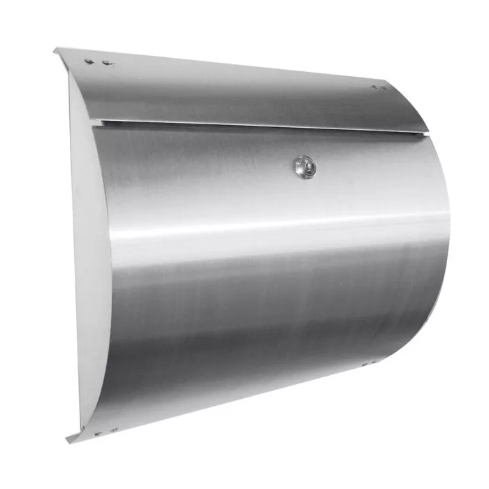 Boîte aux lettres HDD Pro - Boîte aux lettres murale Inox Plus modèle ronde
