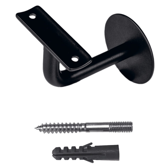 HDD Pro Handrail holder round Black