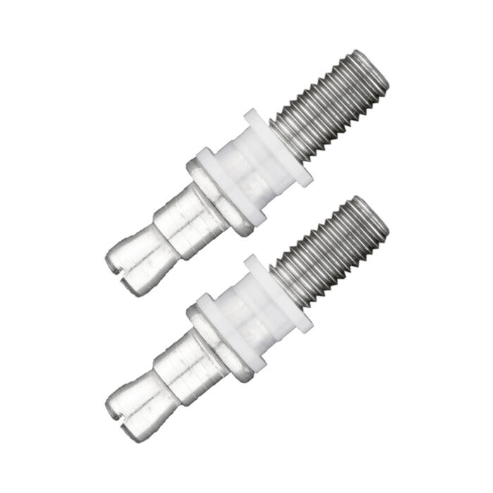 Kit de fixation pour porte vitrée m10