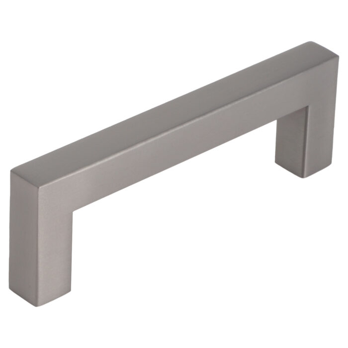 Poignée de meuble Starx carrée - Gunmetal - 12 x 12 x 96 mm