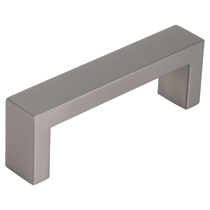 meubelgreep rechthoekig Gunmetal