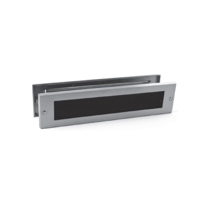 Hardbrass Mariani Draft Barrier Alena Matt Chrome 330x79MM