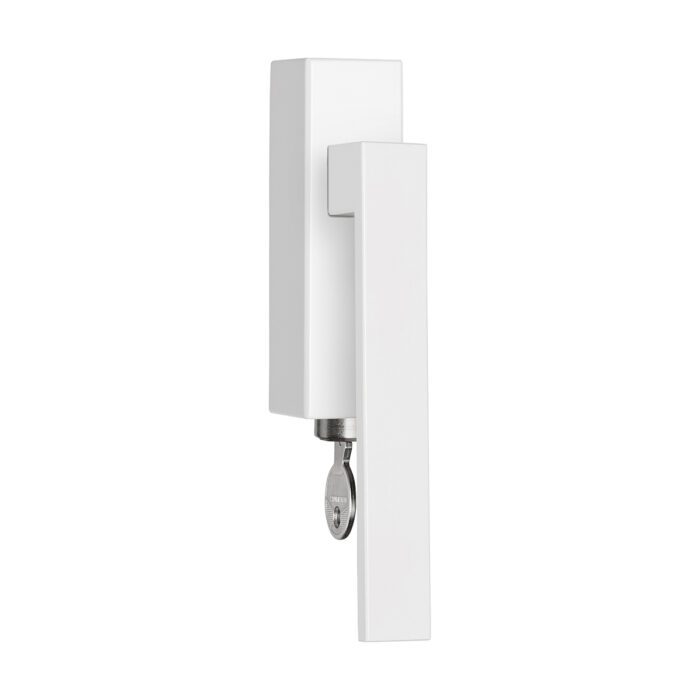Square rozet DK wit 14699